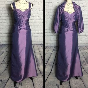 Jade by Jasmine purple formal dress size 6